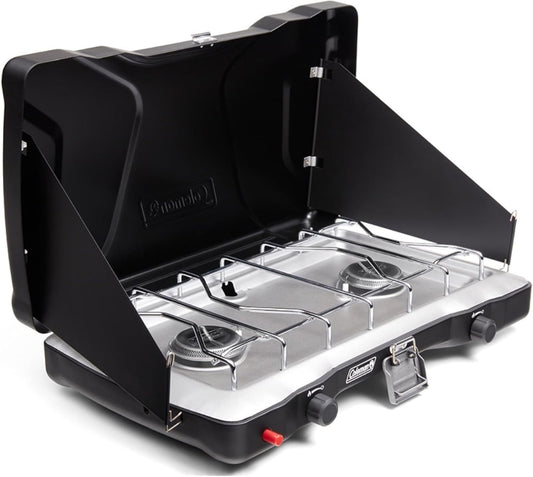 Coleman Triton+ 2-Burner Propane Camping Stove with Instastart