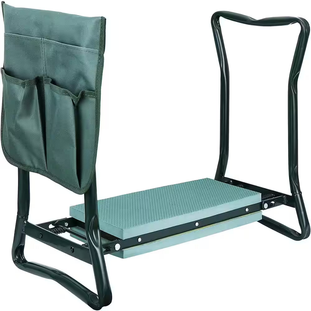 2-Piece, Garden Kneeler Seat Multiuse Portable Garden Bench Garden Stools Foldable Stool, Garden Tool Set