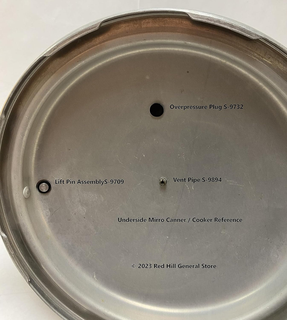 Mirro S-9732 Overpressure Plug for Mirro Cookers and Canners.
