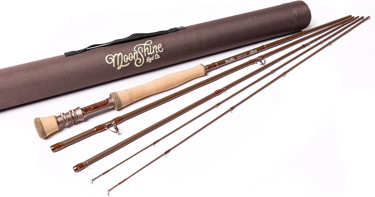 Fly Fishing Rod with Carrying Case and Extra Rod Tip