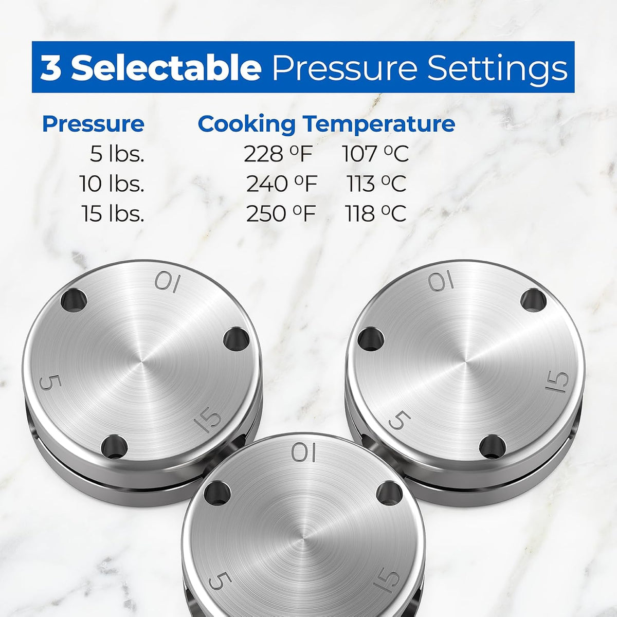 S-9898 Pressure Regulator Weight Fits for Mirro Pressure Cooker & Canner