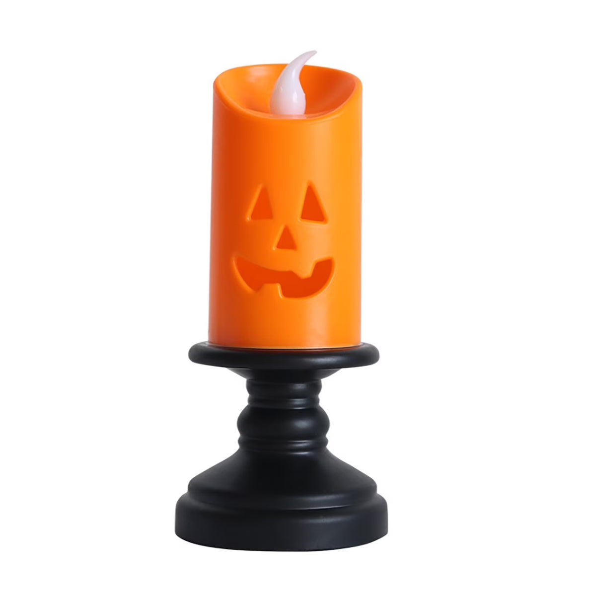 Suncoda Halloween Pumpkin Lights, Halloween LED Candle Light Halloween Decoration Pum-Pkin Lantern Pumpkin Decorations, Halloween Gifts (3Pcs)