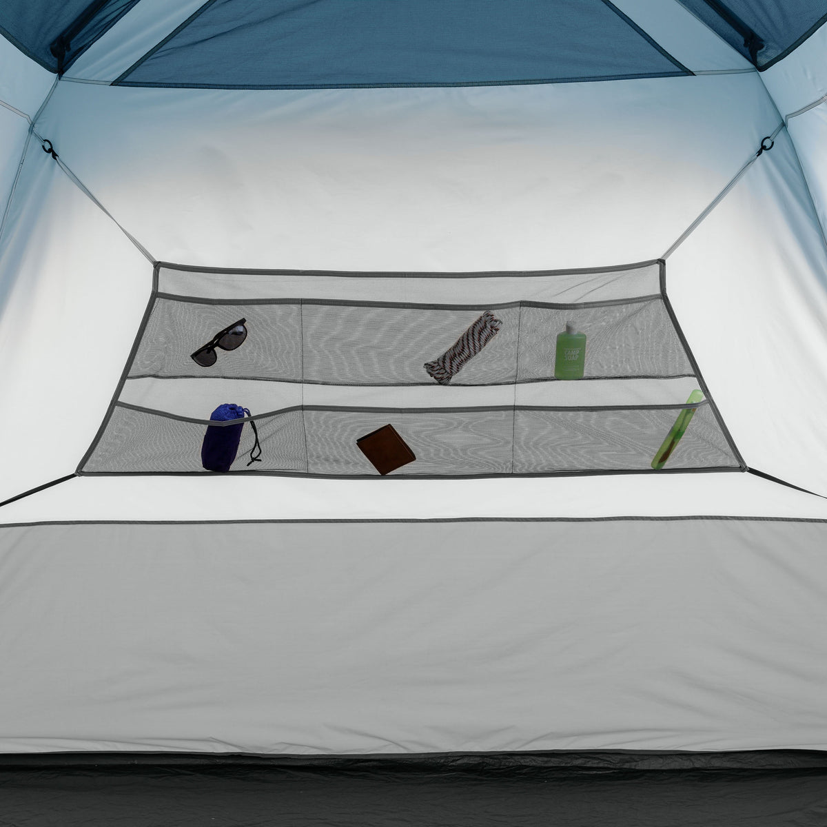 Ozark Trail 6-Person Instant Cabin Tent with LED Light, 10 Ft X 9 Ft, 19.38 Lbs