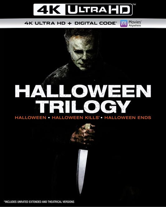 Halloween 3-Movie Collection (Halloween (2018) / Halloween Kills / Halloween Ends) (4K Ultra HD + Blu-Ray + Digital Copy)