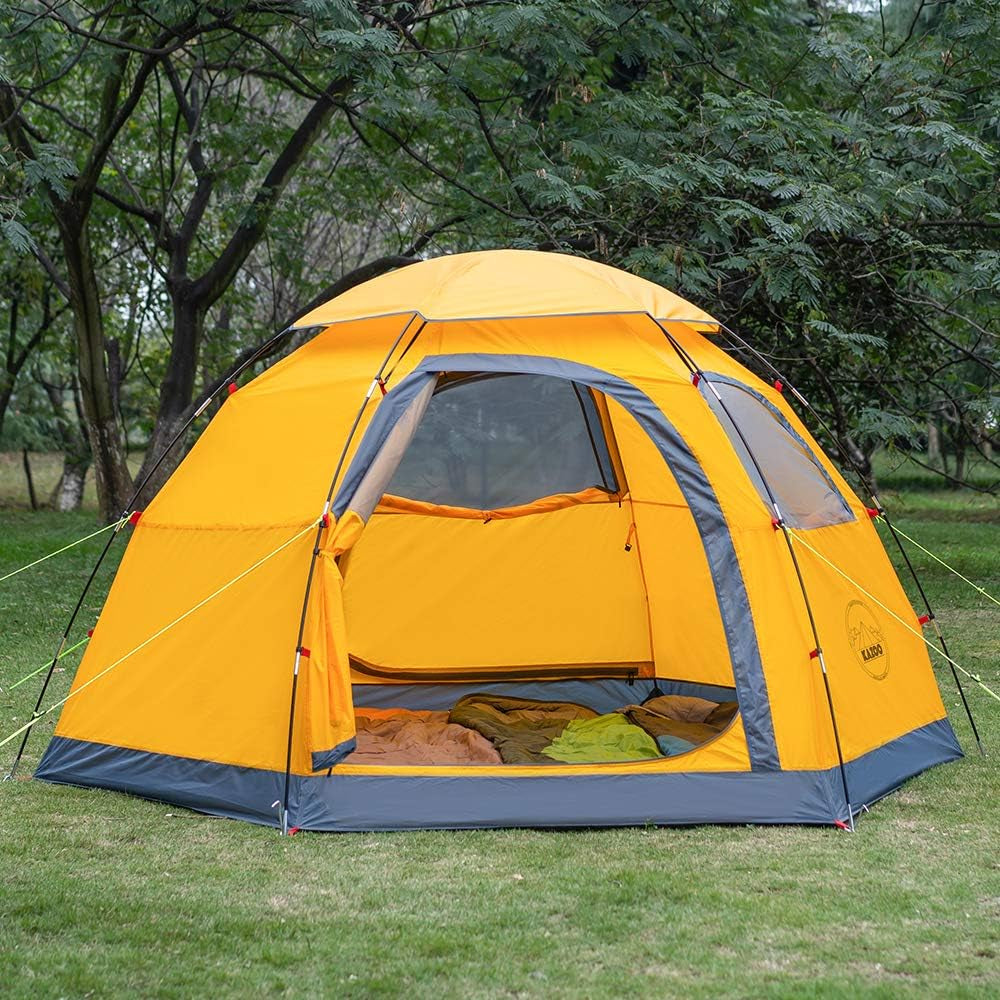 Outdoor Camping Tent 2/4 Person Waterproof Camping Tents Easy Setup Two/Four Man Tent Sun Shade 2/3/4 People