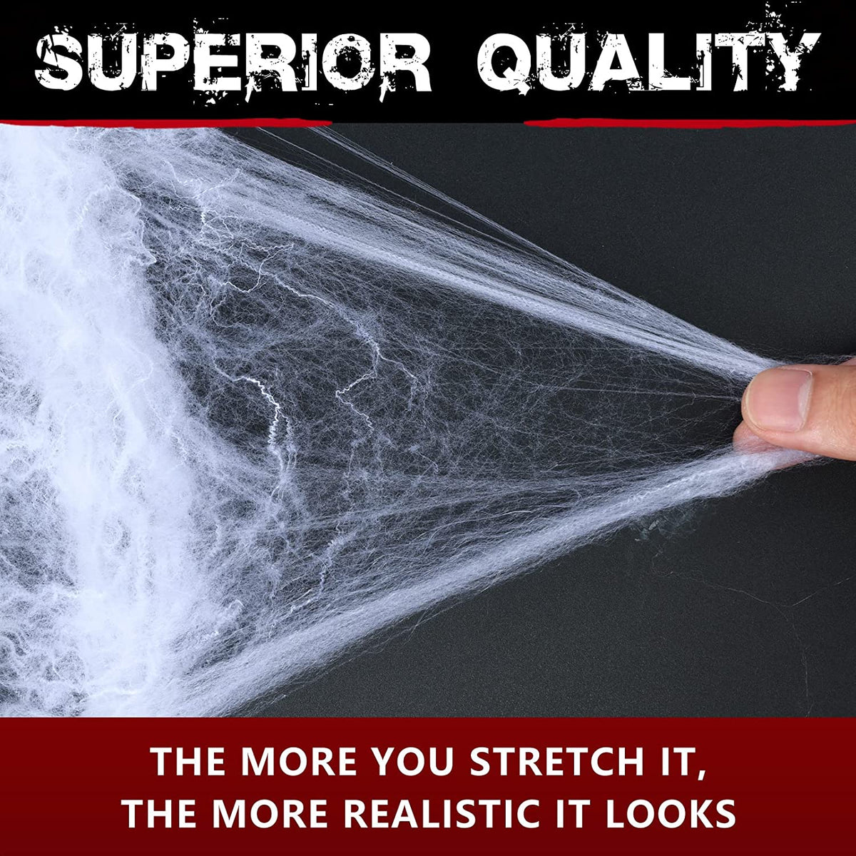 800 Sqft Halloween Spider Webs Decorations with 30 Extra Fake Spiders, Super Stretchy Cobwebs for Halloween Decor Indoor and Outdoor