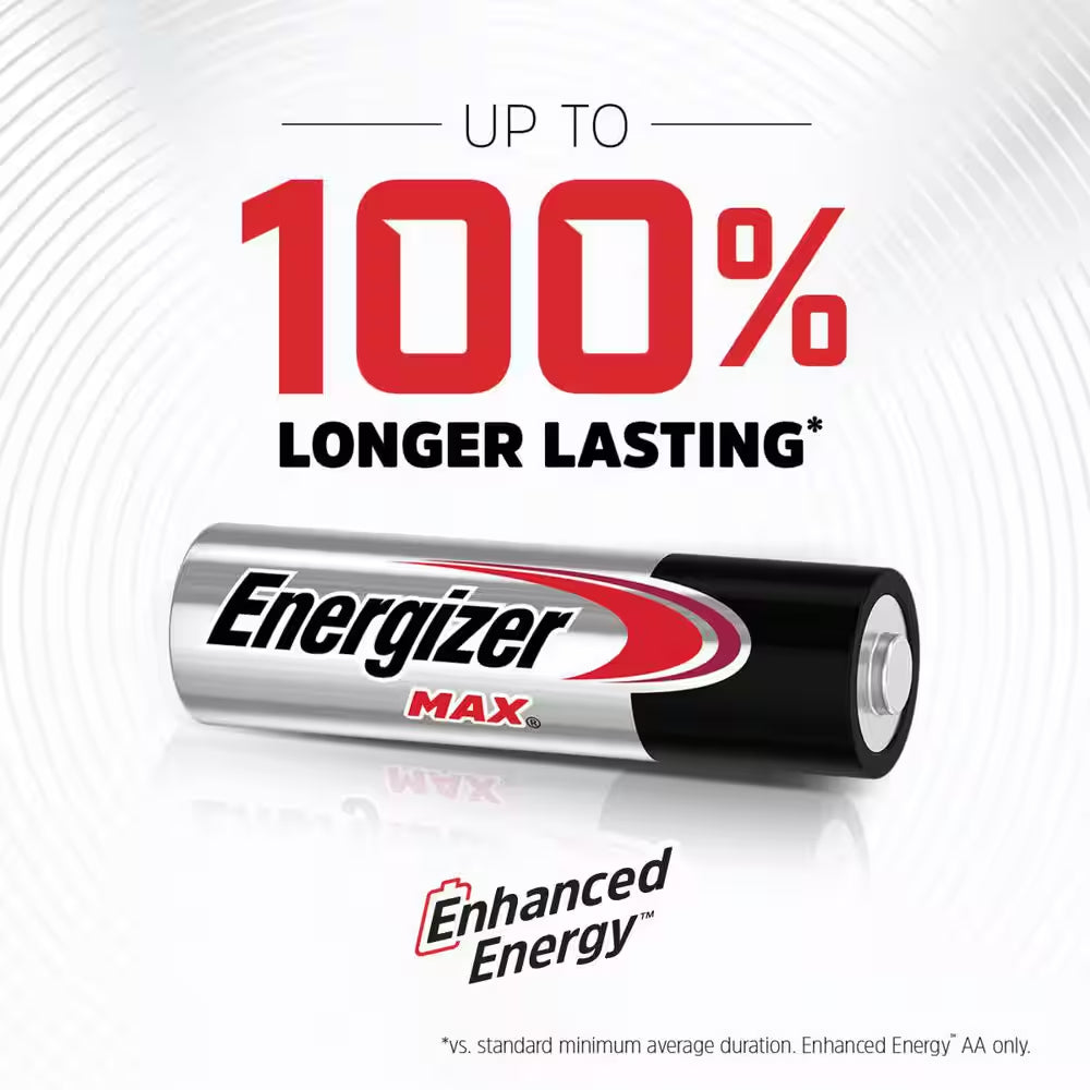 MAX AA Batteries (16-Pack), Double a Alkaline Batteries