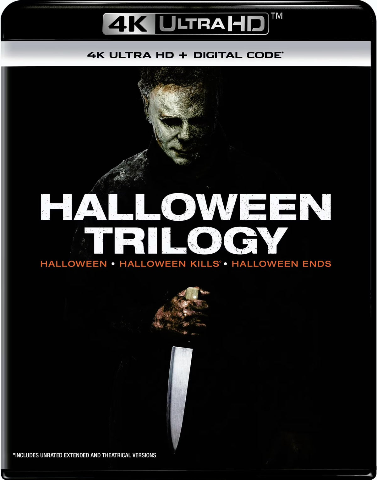 Halloween 3-Movie Collection (Halloween (2018) / Halloween Kills / Halloween Ends) (4K Ultra HD + Blu-Ray + Digital Copy)