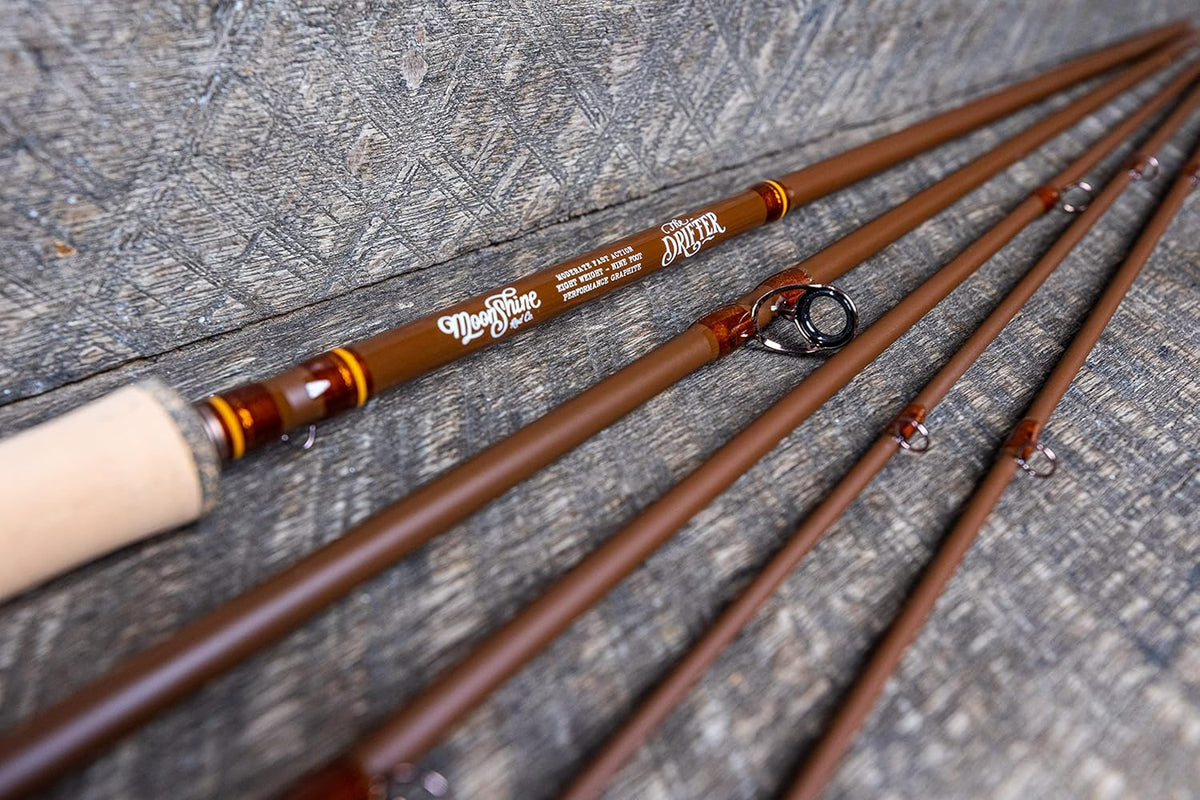 Fly Fishing Rod with Carrying Case and Extra Rod Tip