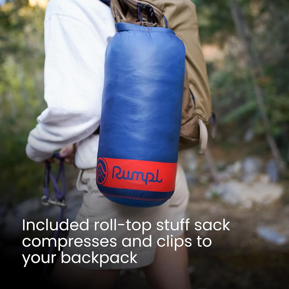 Original Puffy 1-Person Blanket for Camping and Outdoors, Alpenglow