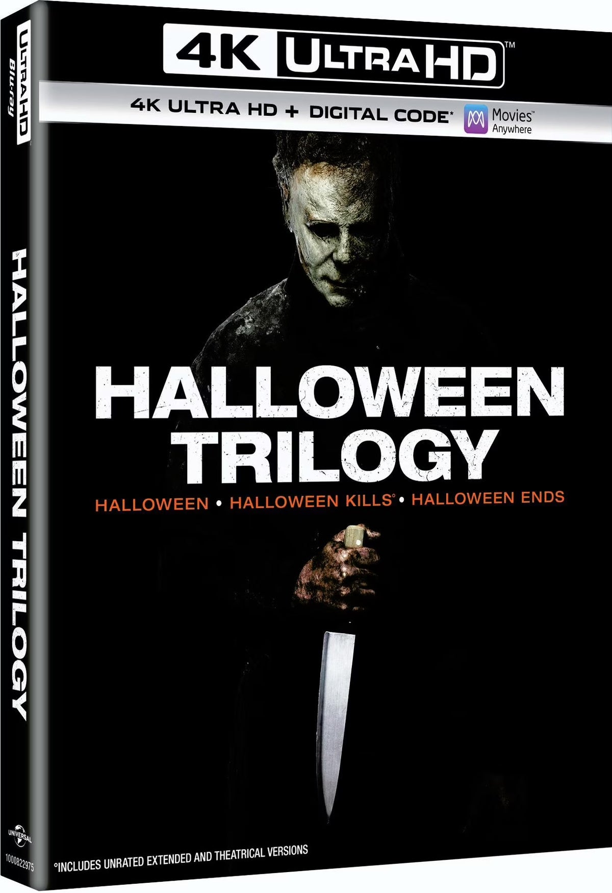 Halloween 3-Movie Collection (Halloween (2018) / Halloween Kills / Halloween Ends) (4K Ultra HD + Blu-Ray + Digital Copy)