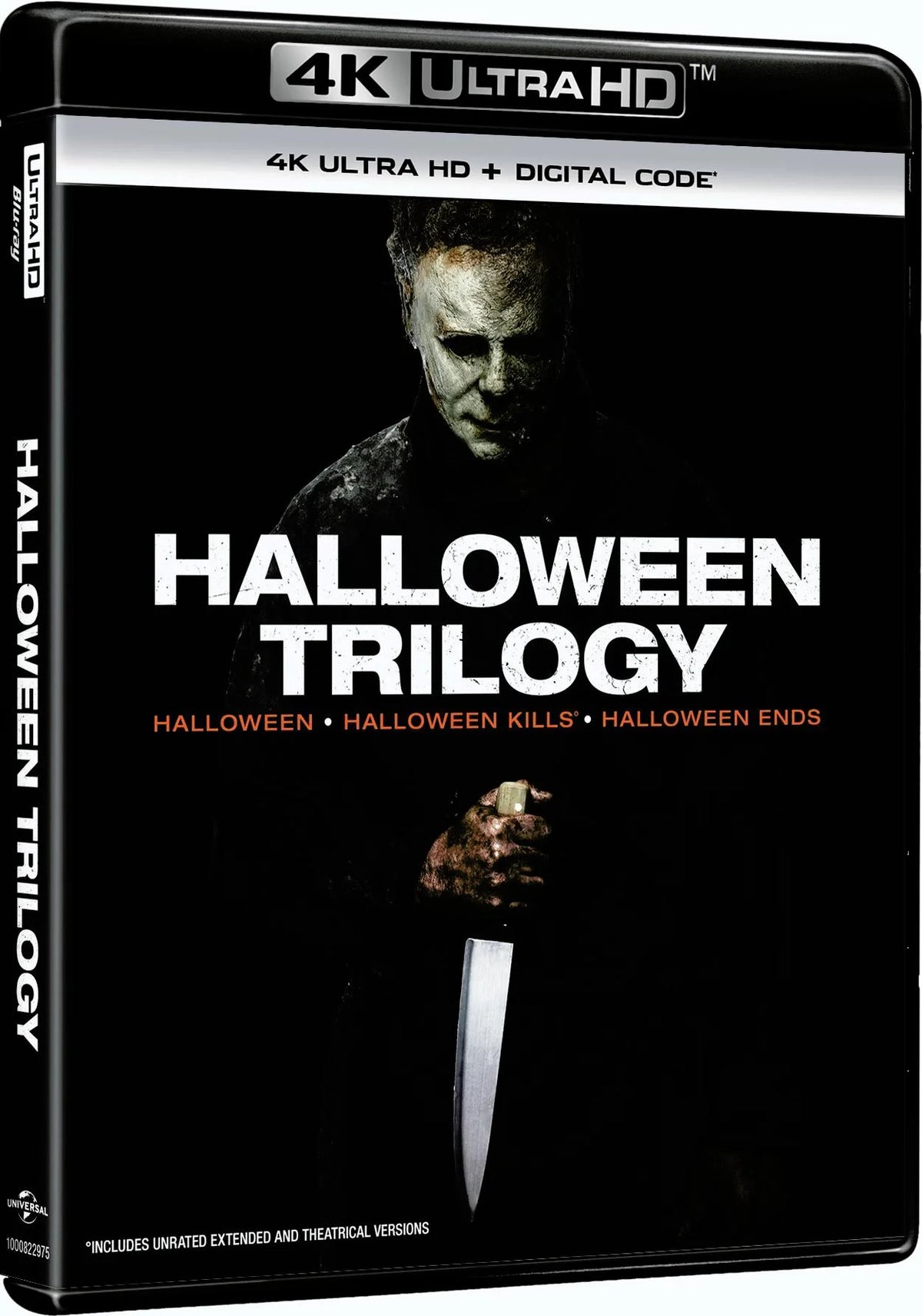 Halloween 3-Movie Collection (Halloween (2018) / Halloween Kills / Halloween Ends) (4K Ultra HD + Blu-Ray + Digital Copy)