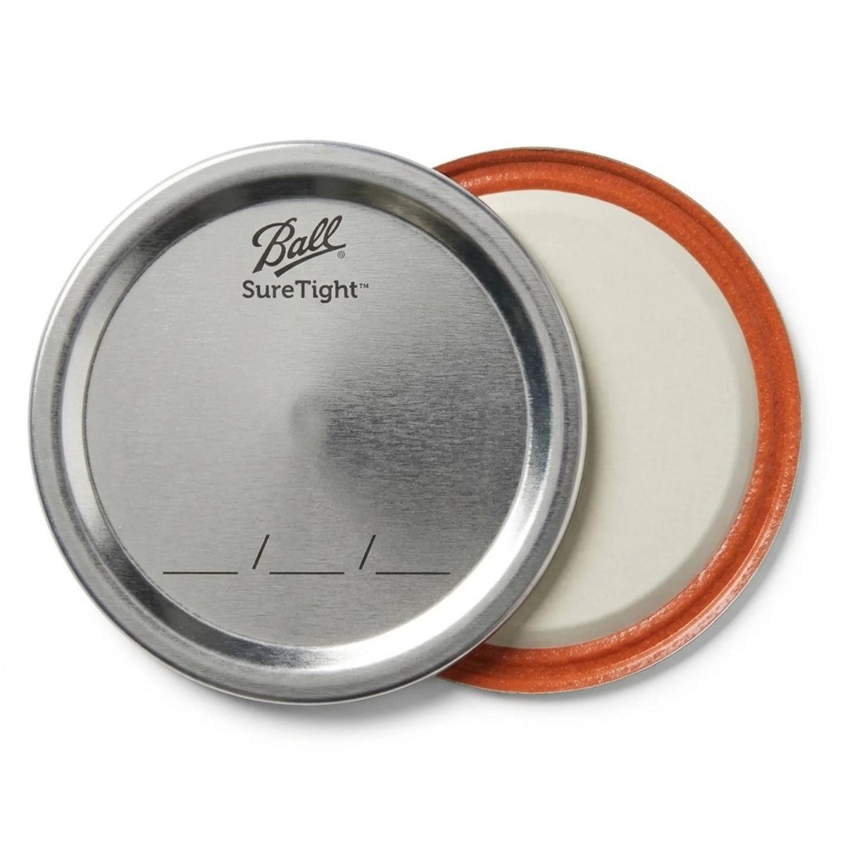 (10 Pack)  Regular Mouth Jar Lids and Bands, 12 Count