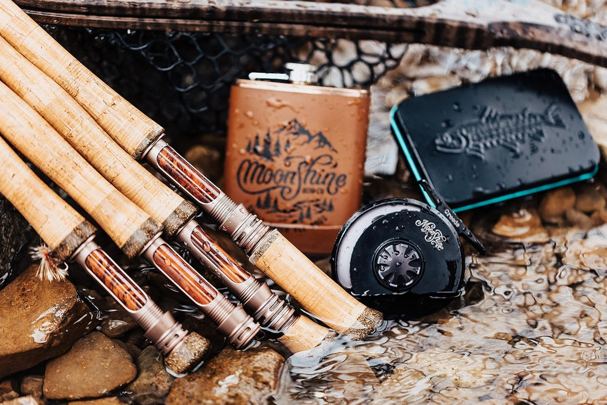 Fly Fishing Rod with Carrying Case and Extra Rod Tip