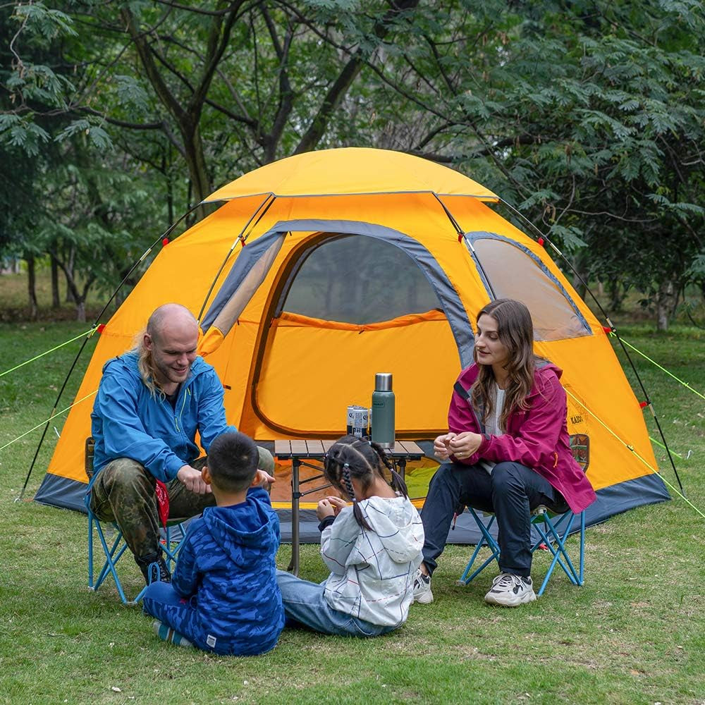 Outdoor Camping Tent 2/4 Person Waterproof Camping Tents Easy Setup Two/Four Man Tent Sun Shade 2/3/4 People