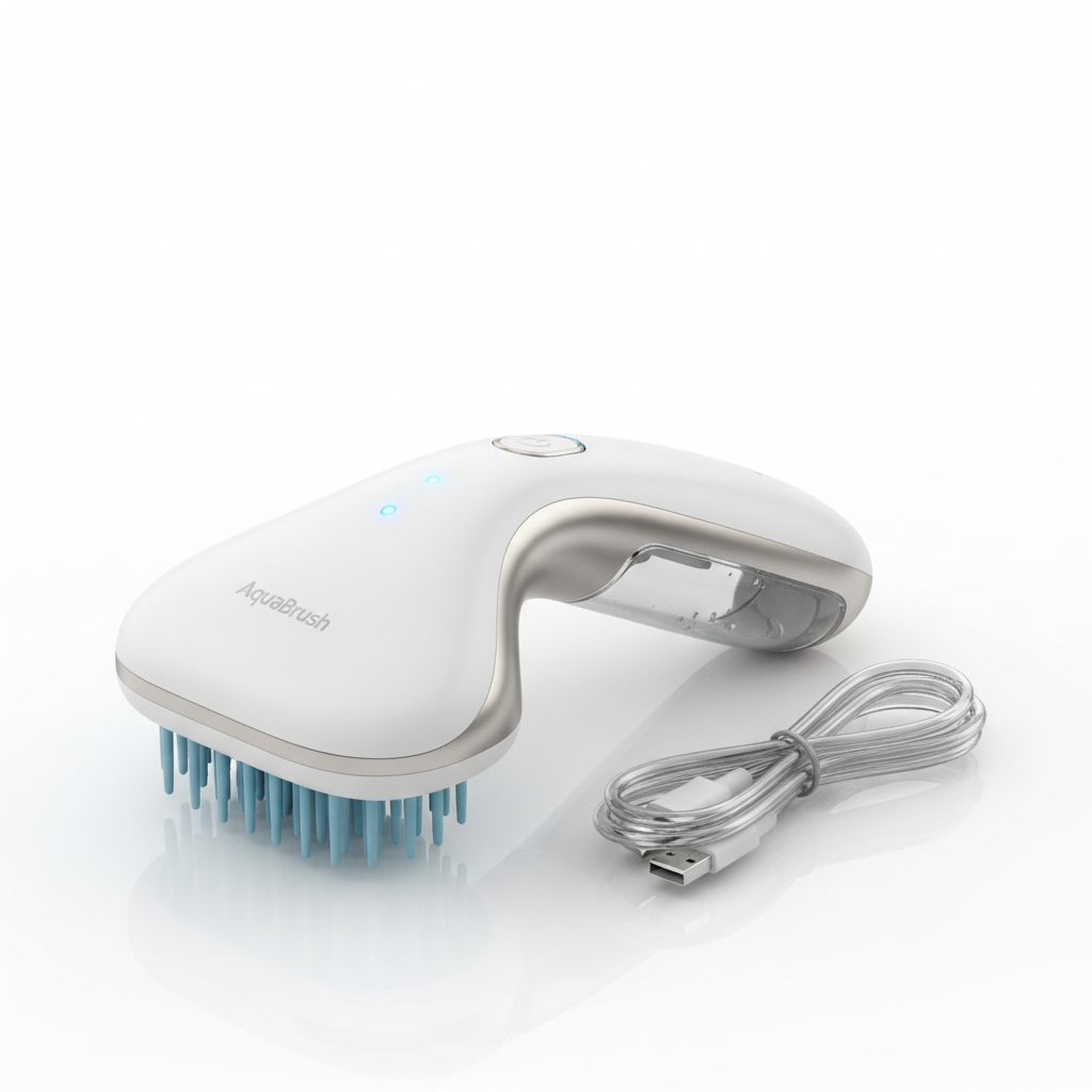 Rechargeable Steam Pet Grooming Brush for Dogs and Cats